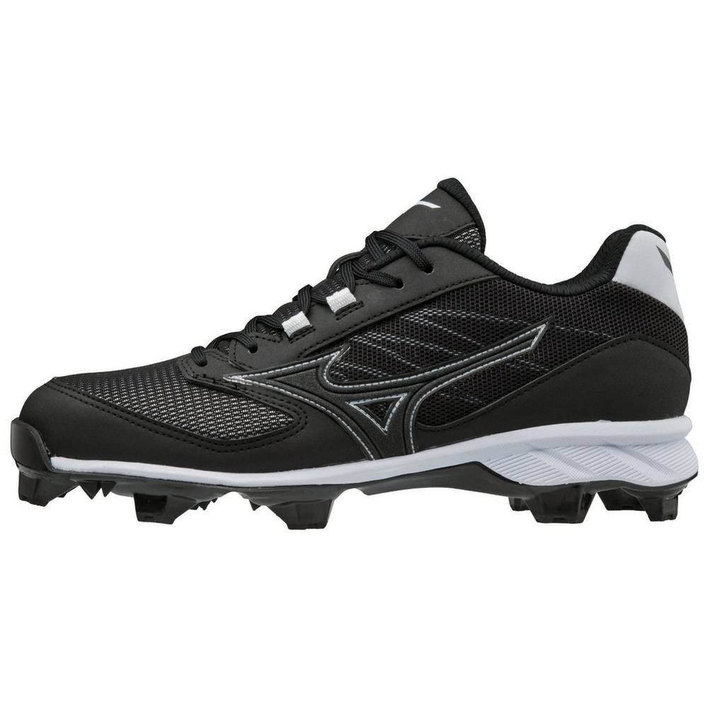 Scarpe Baseball Mizuno 9-Spike Advanced Dominant TPU Molded Uomo - Nere/Bianche - 14628-KWXJ